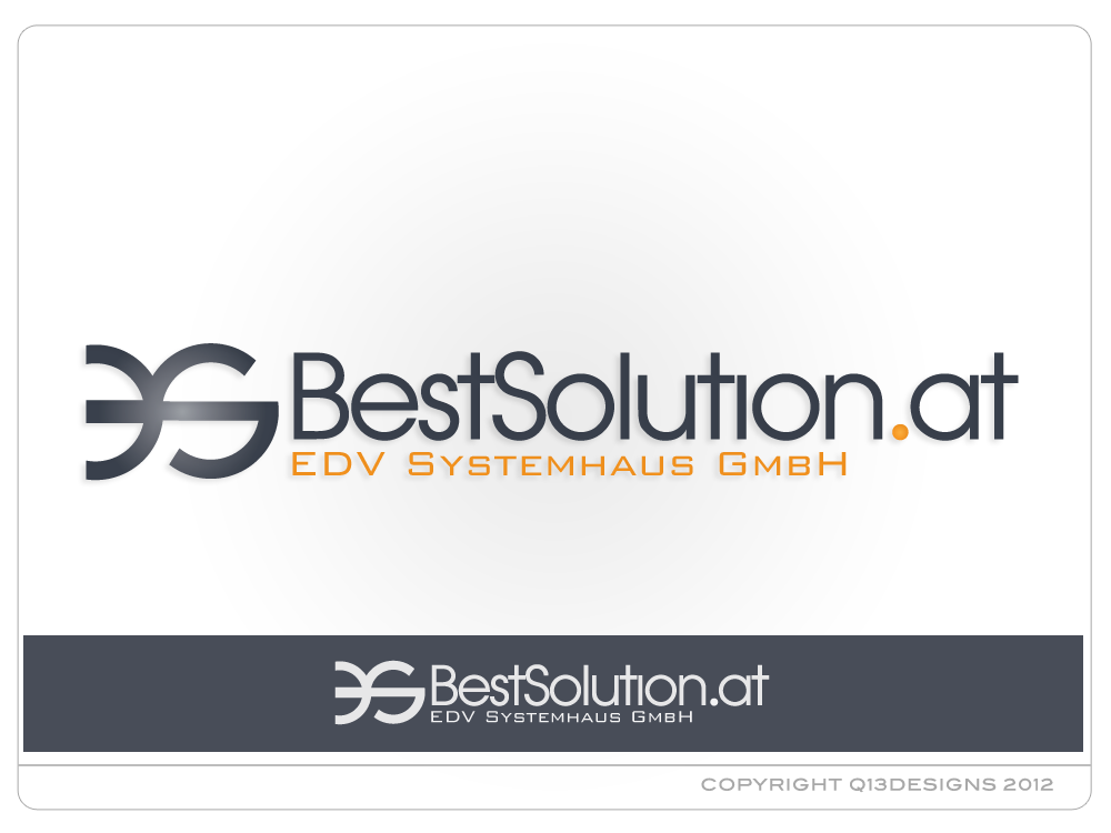 Diseño de Logo por Suzie Q - Q13Designs.com para BestSolution.at EDV Systemhaus GmbH | Diseño #937074