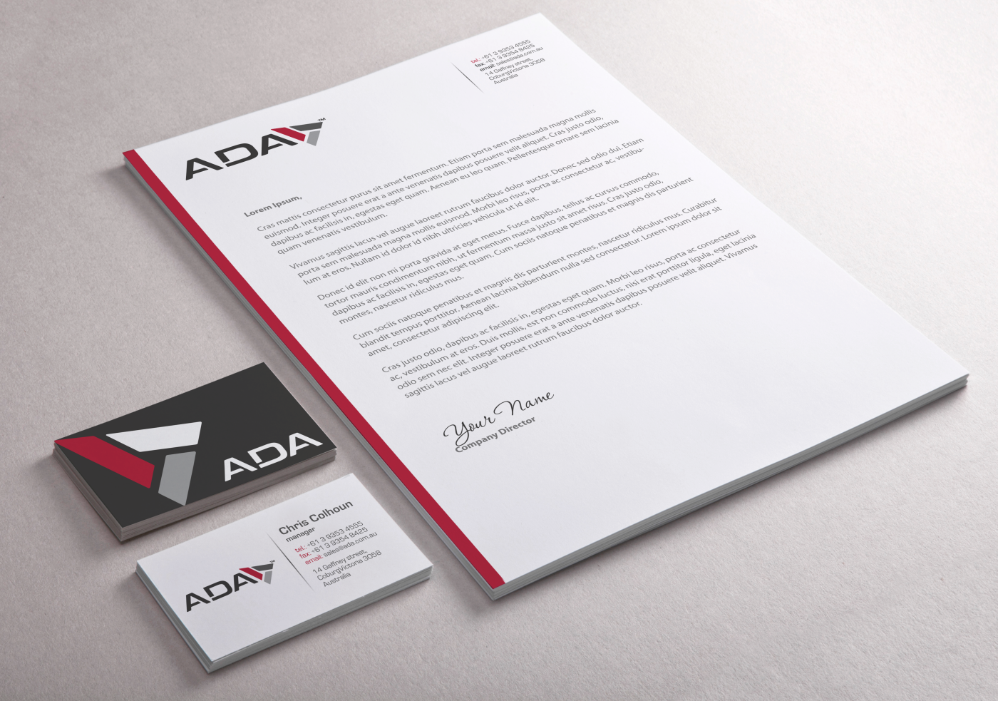 Stationery Design by HYPdesign for this project | Design #925293