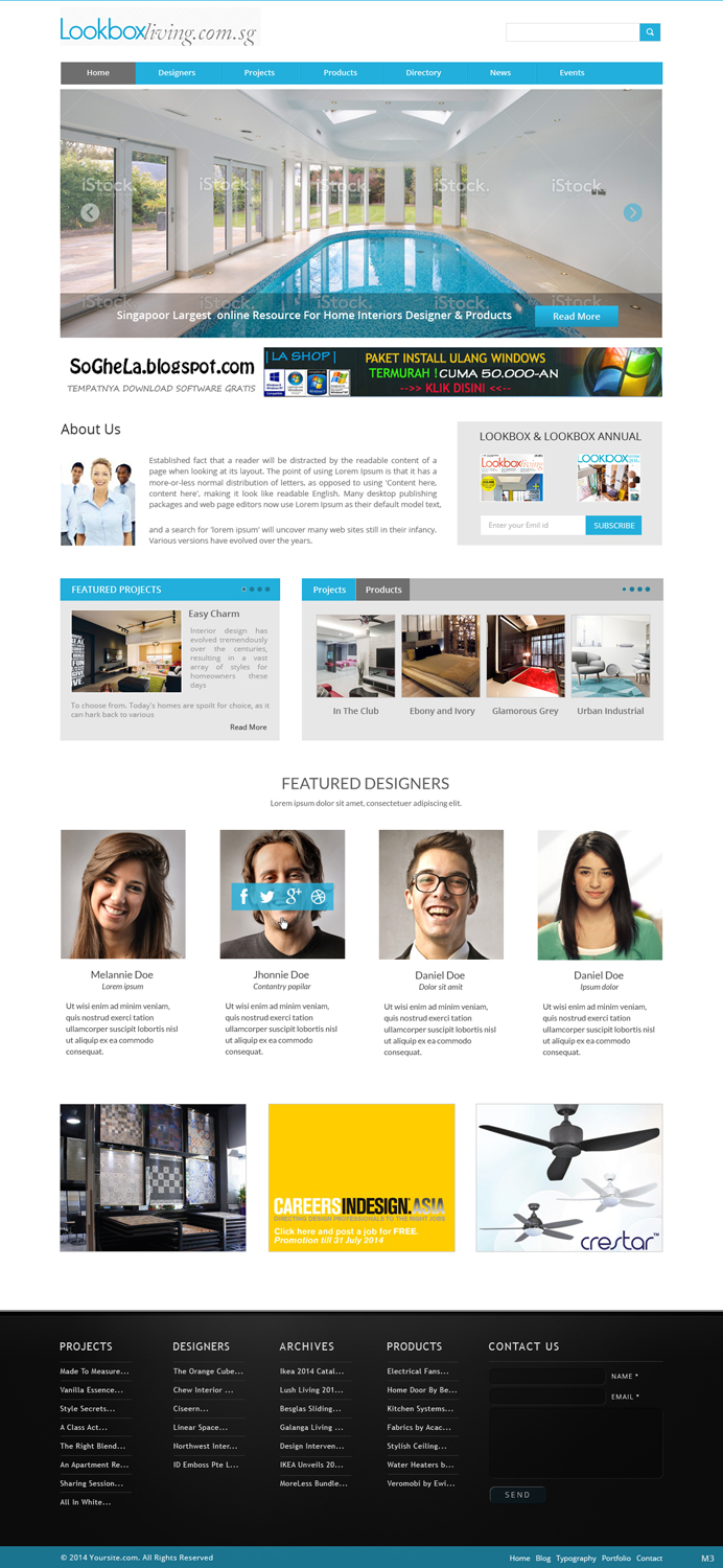 Wordpress Design by pb for this project | Design #3680669