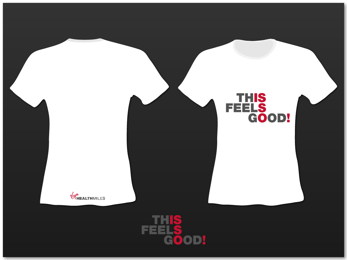 Design de T-shirt par UsBeingUs.com - Debs pour Virgin HealthMiles | Design #1052364