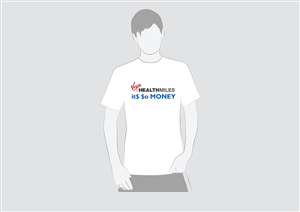 T-shirt Design by Lawrence Conde for Virgin HealthMiles | Design: #1082663