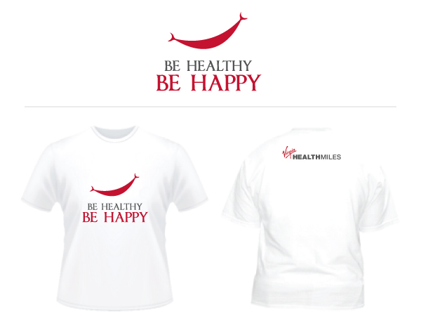 T-shirt Design by Madhu Bhadra for Virgin HealthMiles | Design #1047221