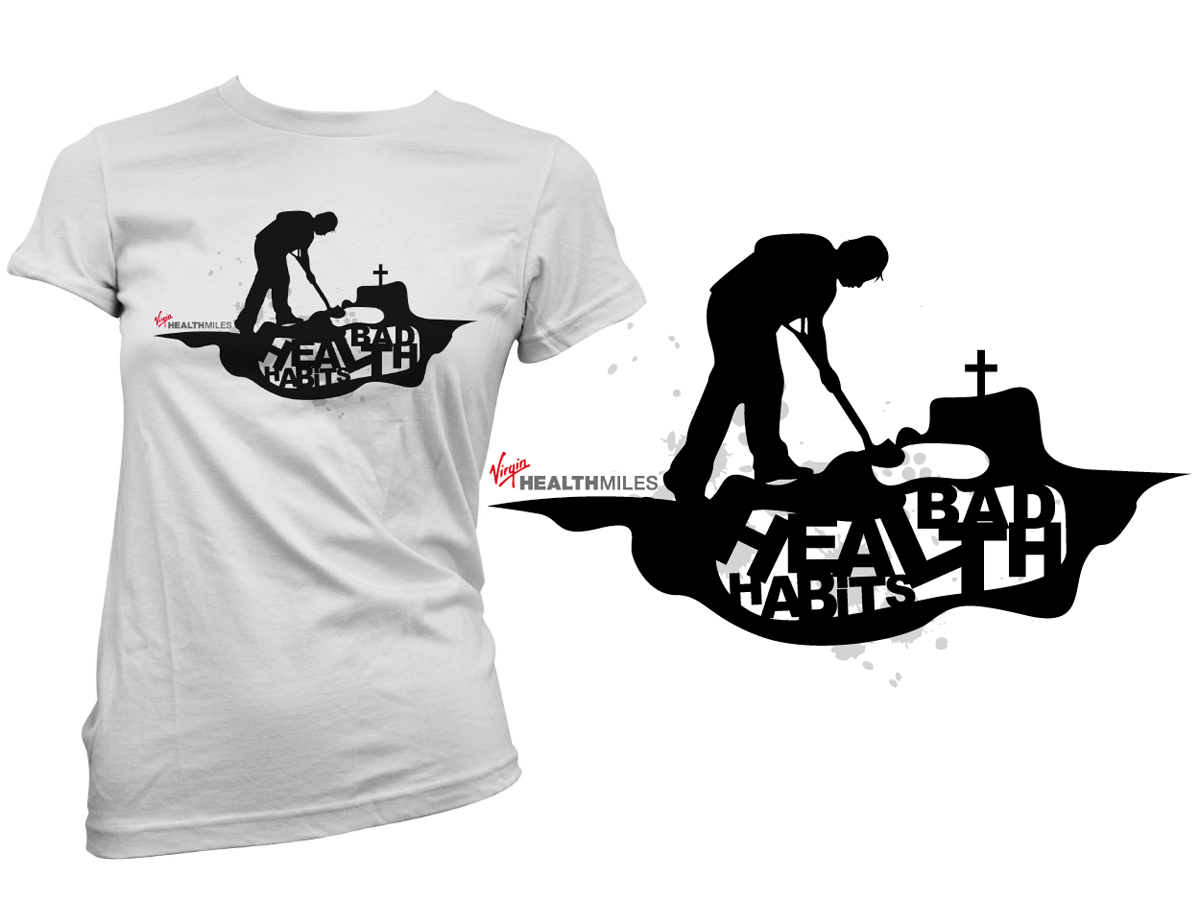 Design de T-shirt par A DESIGN FOR YOU pour Virgin HealthMiles | Design #1050558