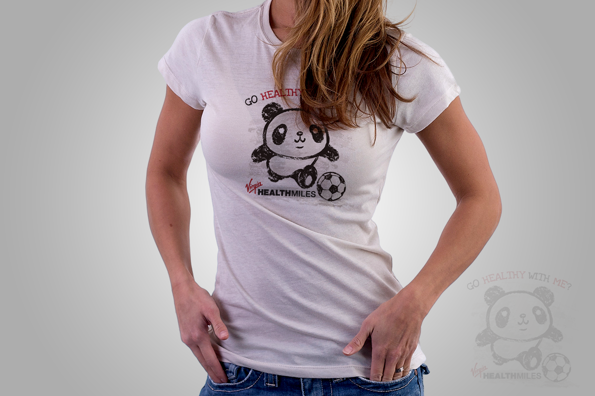 T-shirt Design by Nebojsa Aleksic for Virgin HealthMiles | Design #1022455
