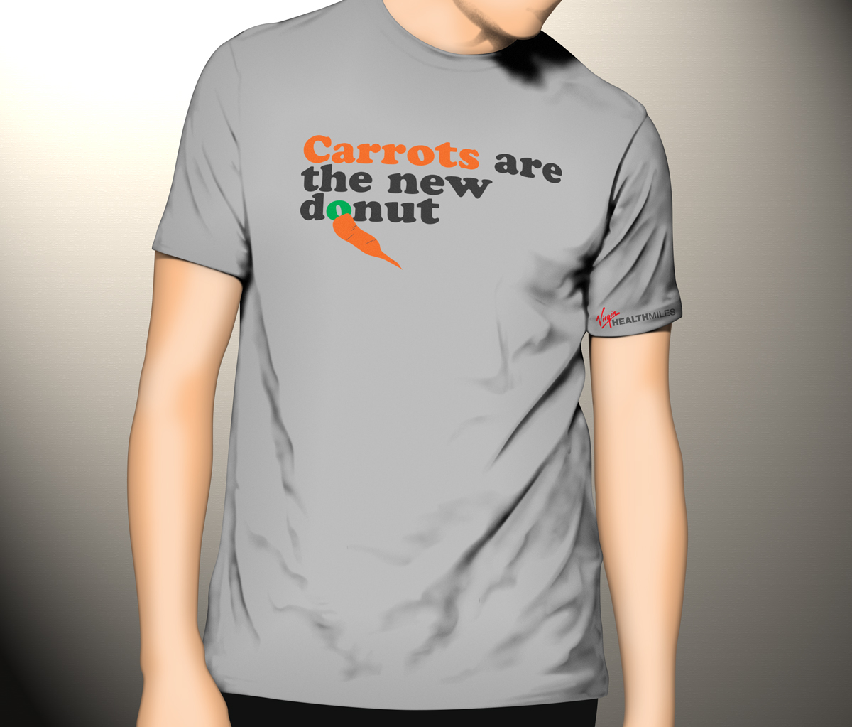Design de T-shirt par ArtSamurai pour Virgin HealthMiles | Design #1060025