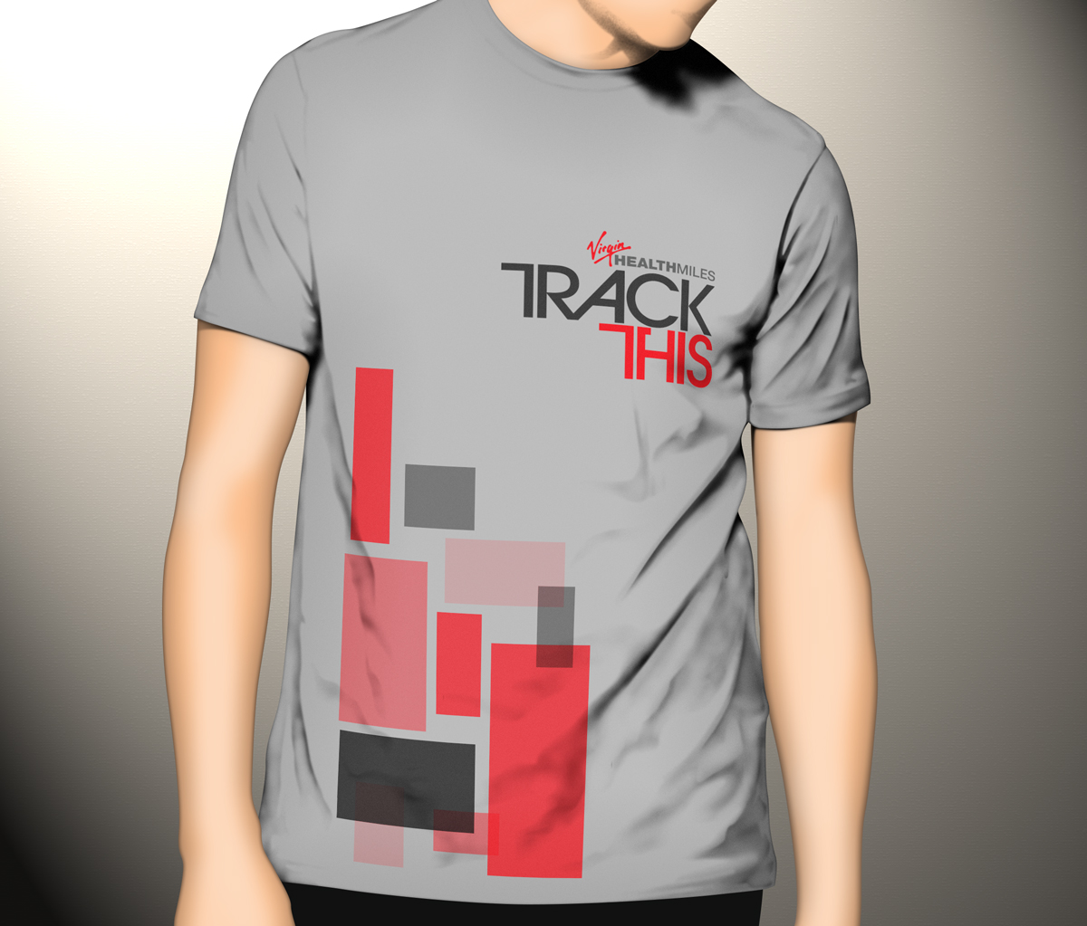T-shirt Design by ArtSamurai for Virgin HealthMiles | Design #1060029