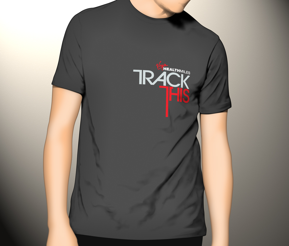 Design de T-shirt par ArtSamurai pour Virgin HealthMiles | Design #1062285