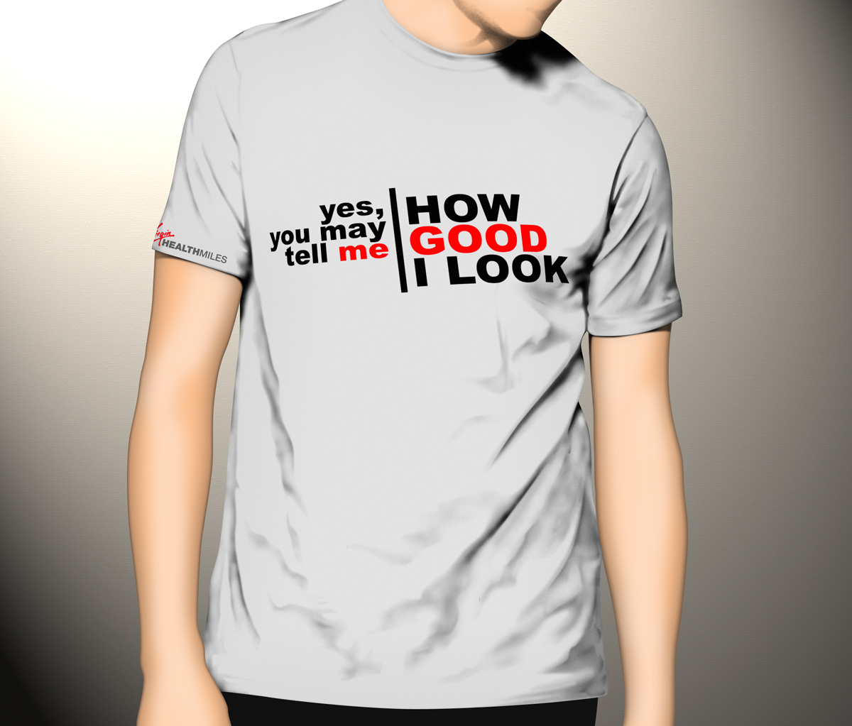 T-shirt Design by ArtSamurai for Virgin HealthMiles | Design #1062313