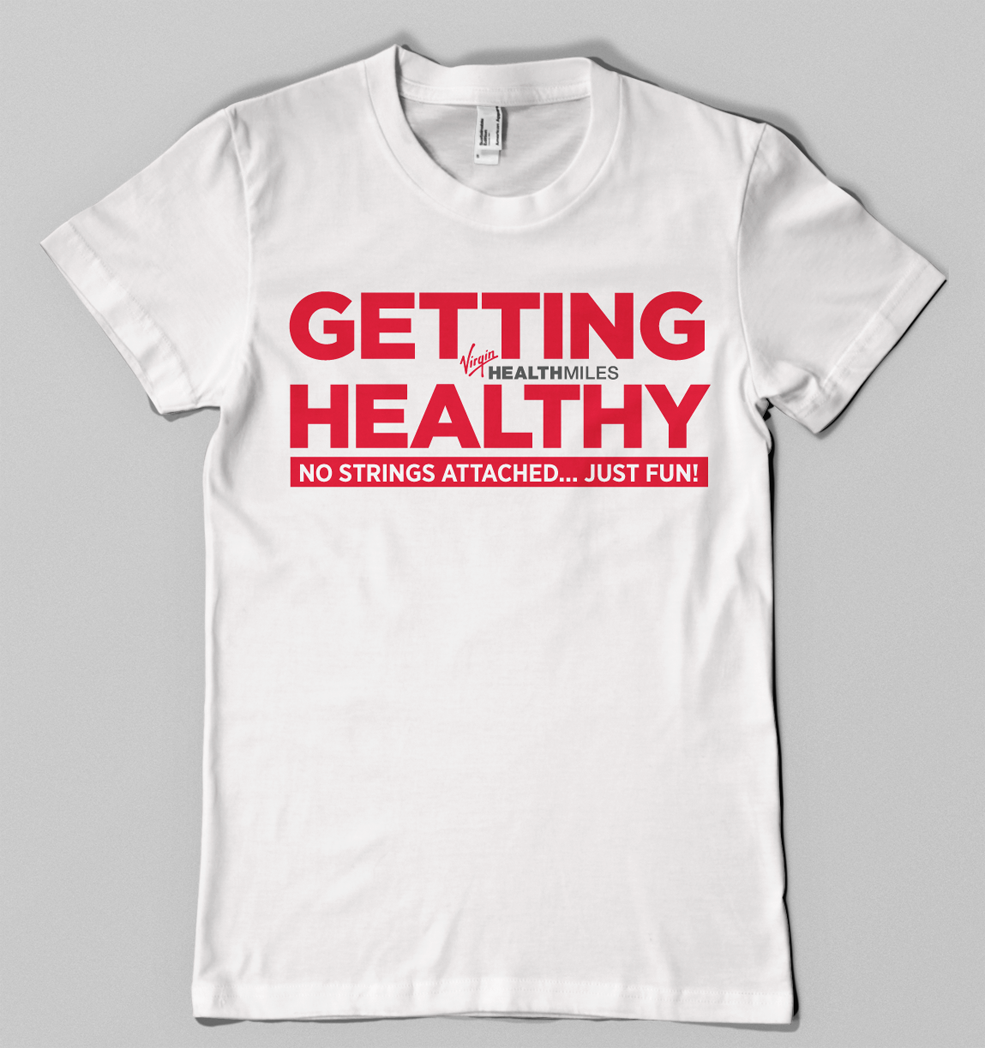 Design de T-shirt par Splash pour Virgin HealthMiles | Design #1055701