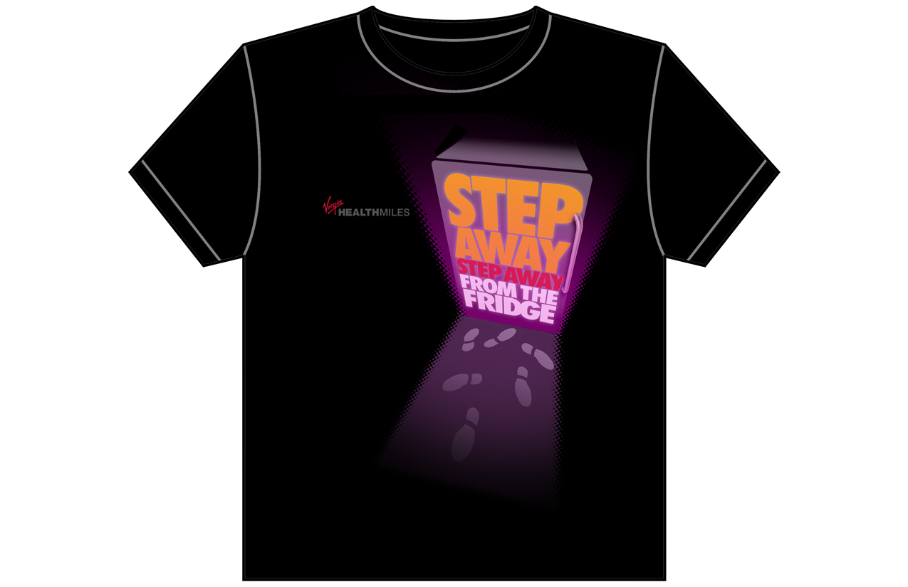 Diseño de Camiseta por Peter Nam para Virgin HealthMiles | Diseño #1078462
