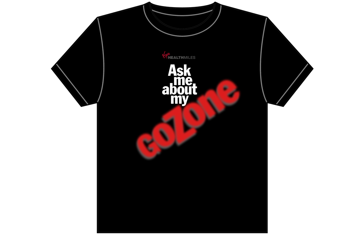 T-Shirt-Design von Peter Nam für Virgin HealthMiles | Design #1078584