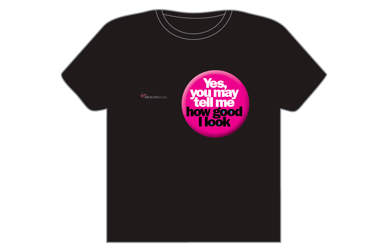 Diseño de Camiseta por Peter Nam para Virgin HealthMiles | Diseño #1081203