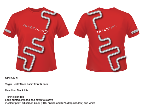 Design de T-shirt par jb pour Virgin HealthMiles | Design #1075536