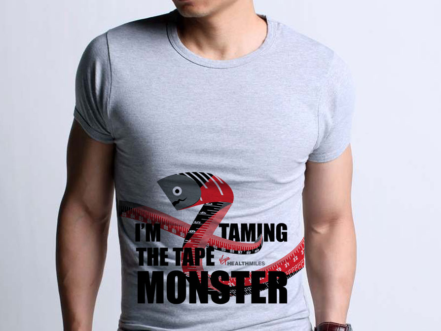 T-shirt Design by ideartery for Virgin HealthMiles | Design #1035936