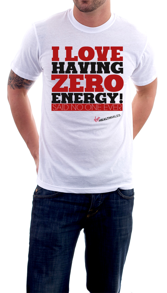 T-shirt Design by creativoangle for Virgin HealthMiles | Design #1070821