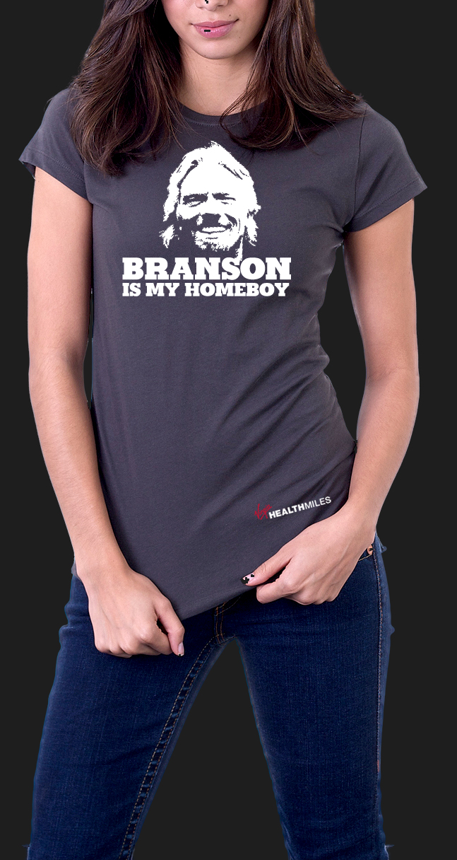 T-shirt Design by creativoangle for Virgin HealthMiles | Design #1090978