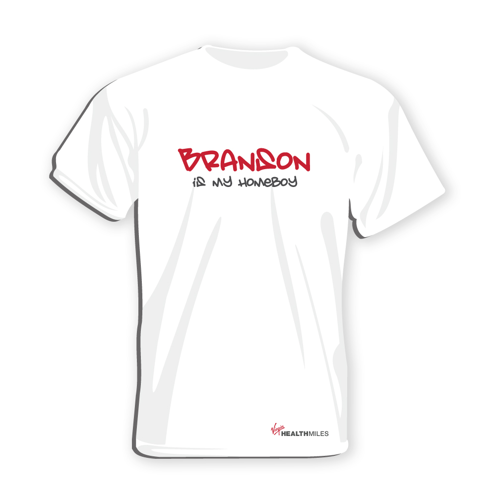 T-shirt Design by JACQUI for Virgin HealthMiles | Design #1064845