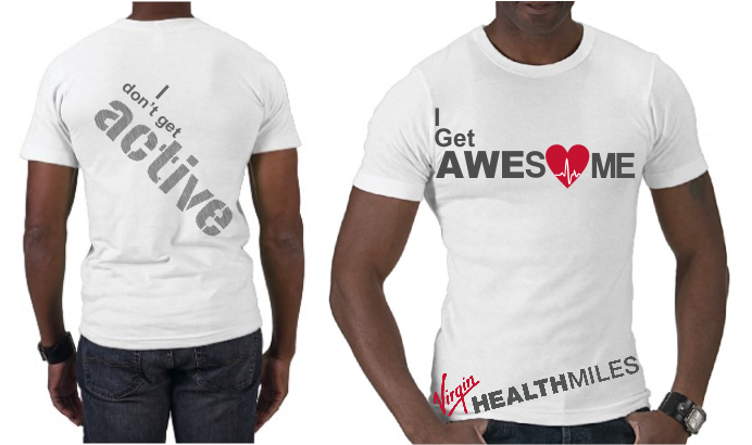 Design de T-shirt par Olisoft pour Virgin HealthMiles | Design #1078577