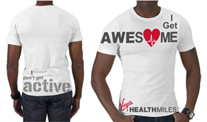 Diseño de Camiseta por Olisoft para Virgin HealthMiles | Diseño: #1082713