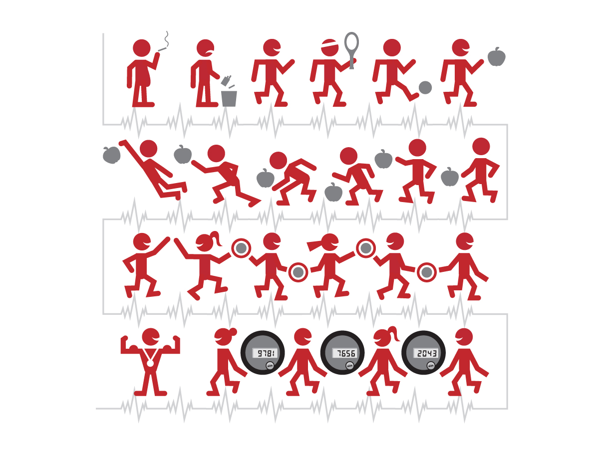 T-shirt Design by Buck Tornado for Virgin HealthMiles | Design #1053753