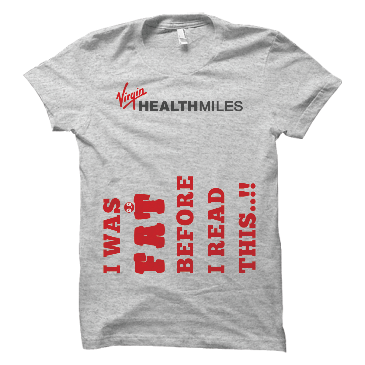 T-shirt Design by Dots & Coms for Virgin HealthMiles | Design #1052426