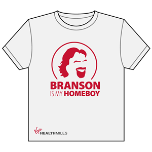 T-Shirt-Design von Graffical Sam für Virgin HealthMiles | Design #1064478