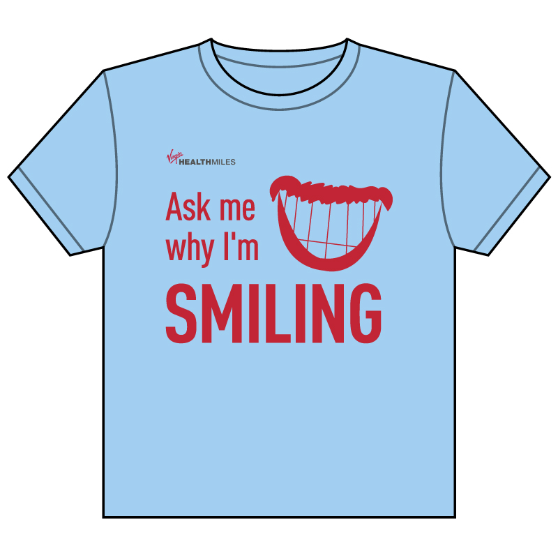 T-shirt Design by Graffical Sam for Virgin HealthMiles | Design #1065272