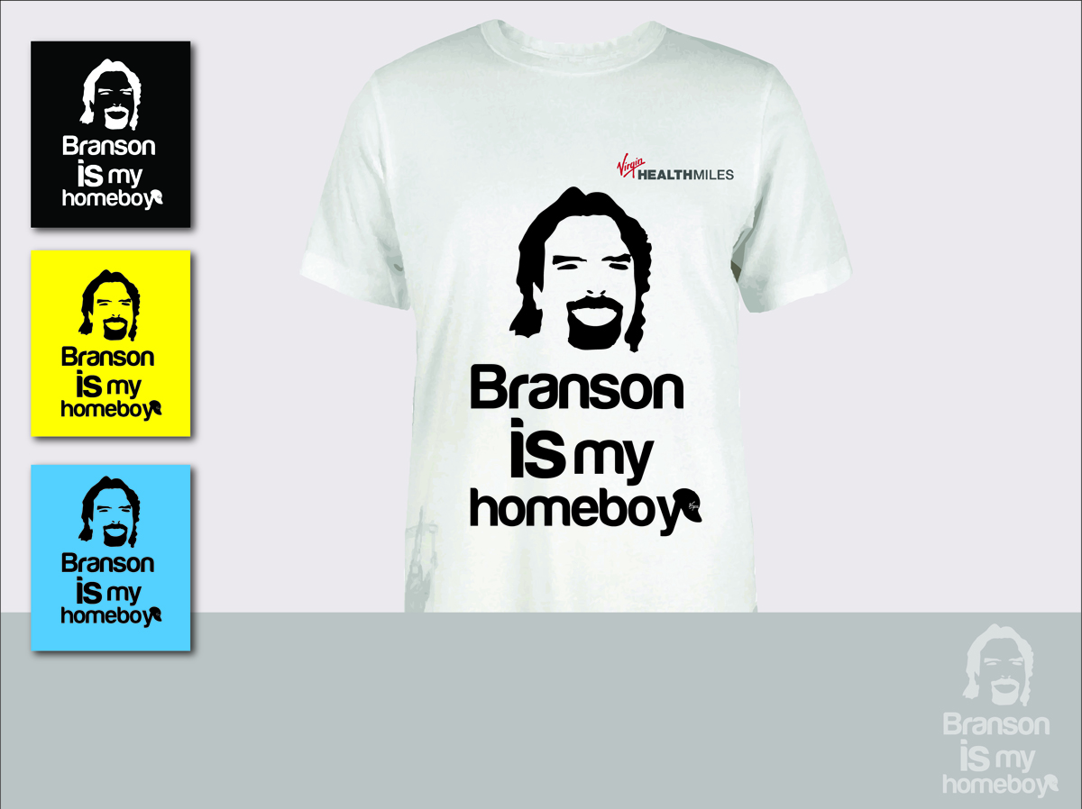 Design de T-shirt par Harry Hale Design pour Virgin HealthMiles | Design #1065709