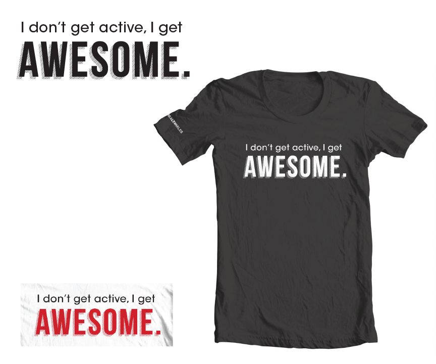 T-shirt Design by Eric Covault for Virgin HealthMiles | Design #1079024