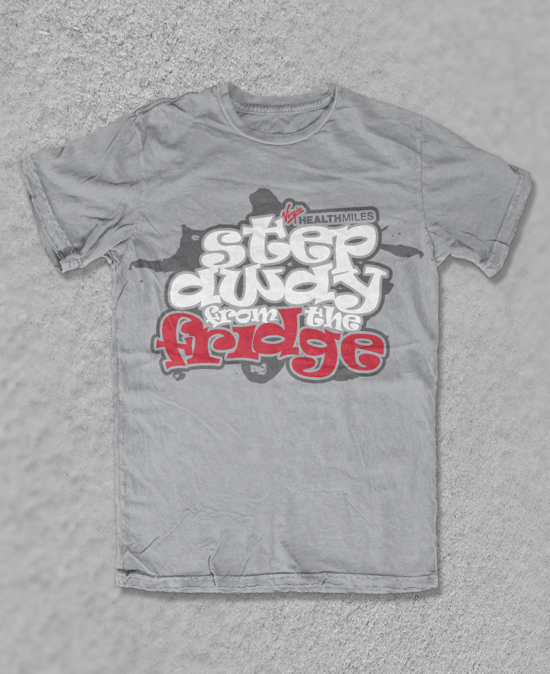T-shirt Design by AppleART for Virgin HealthMiles | Design #1062443