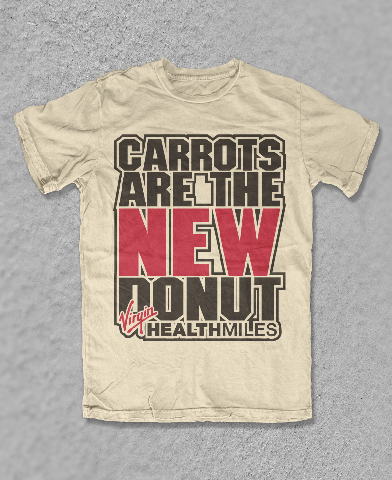T-shirt Design by AppleART for Virgin HealthMiles | Design #1065819