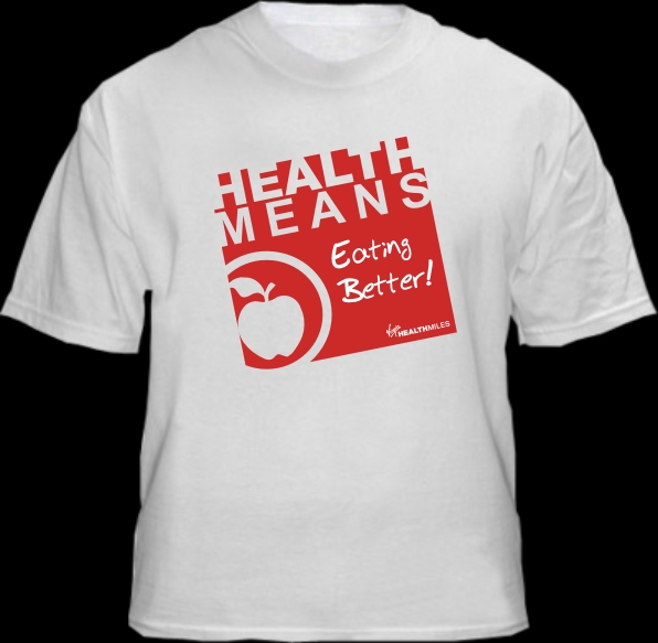T-shirt Design by JHG for Virgin HealthMiles | Design #1050680