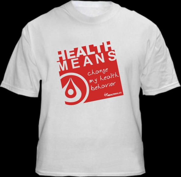 T-shirt Design by JHG for Virgin HealthMiles | Design #1050689