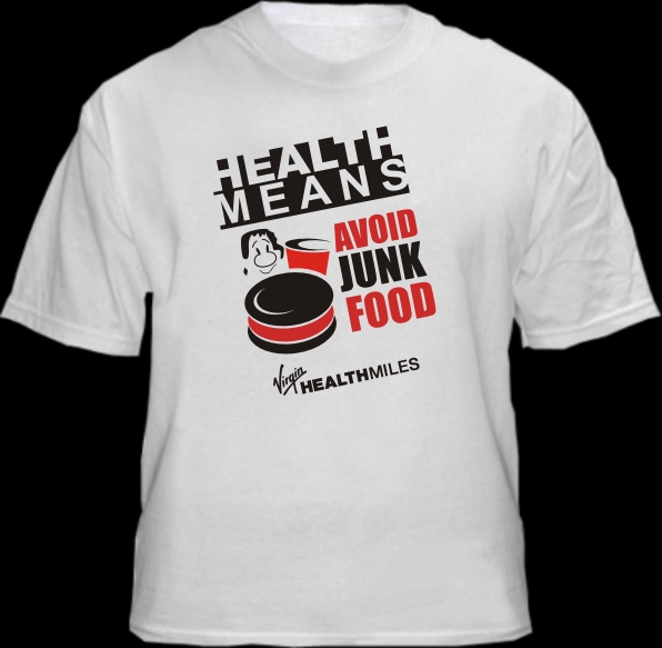 T-shirt Design by JHG for Virgin HealthMiles | Design #1053996