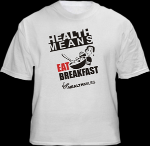 T-shirt Design by JHG for Virgin HealthMiles | Design: #1053999