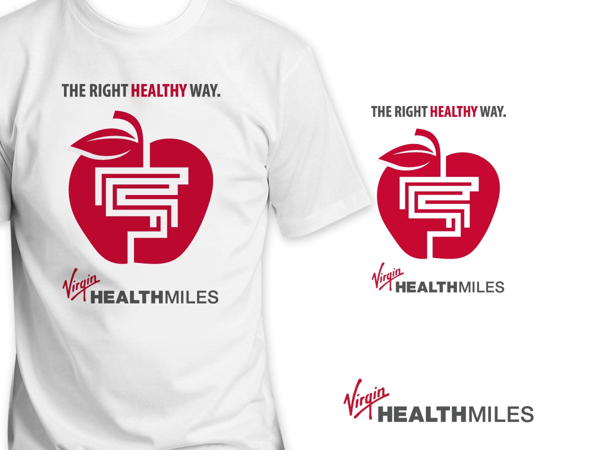 T-shirt Design by ArtTank for Virgin HealthMiles | Design #1041352
