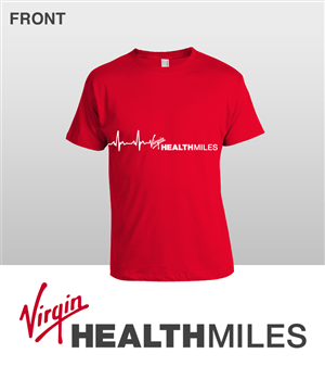 Diseño de Camiseta por lukedavies para Virgin HealthMiles | Diseño: #1036624