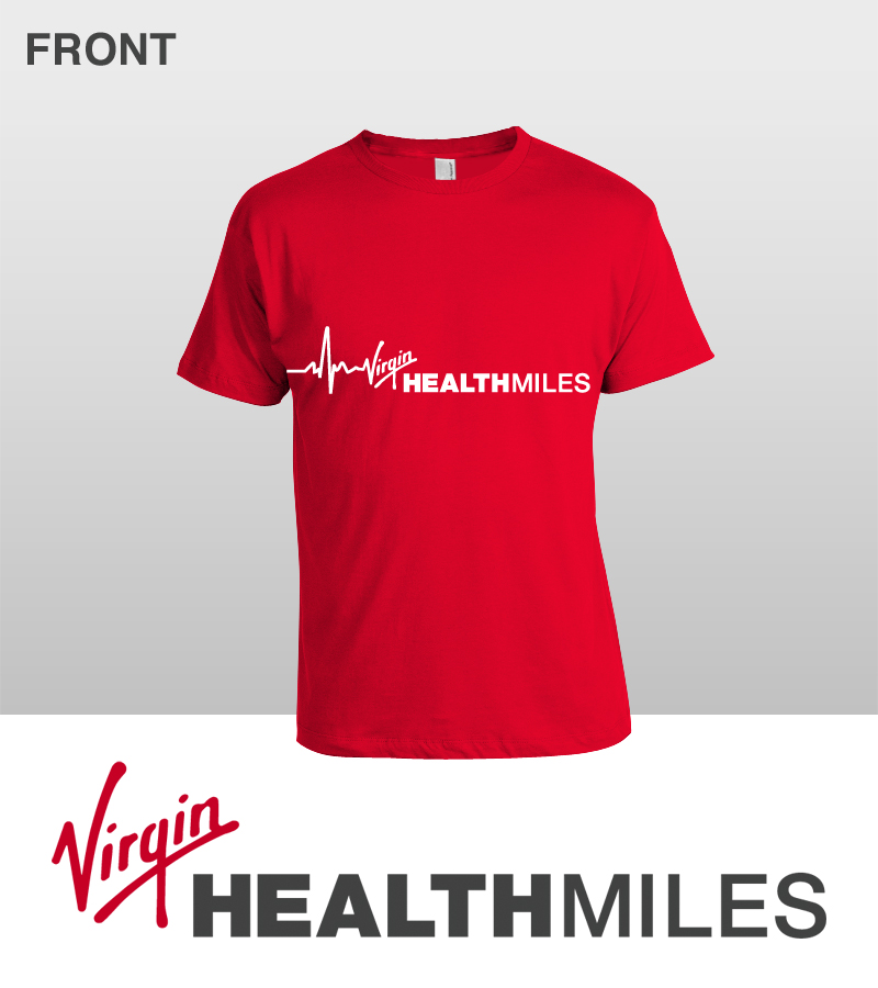 T-shirt Design by lukedavies for Virgin HealthMiles | Design #1036642