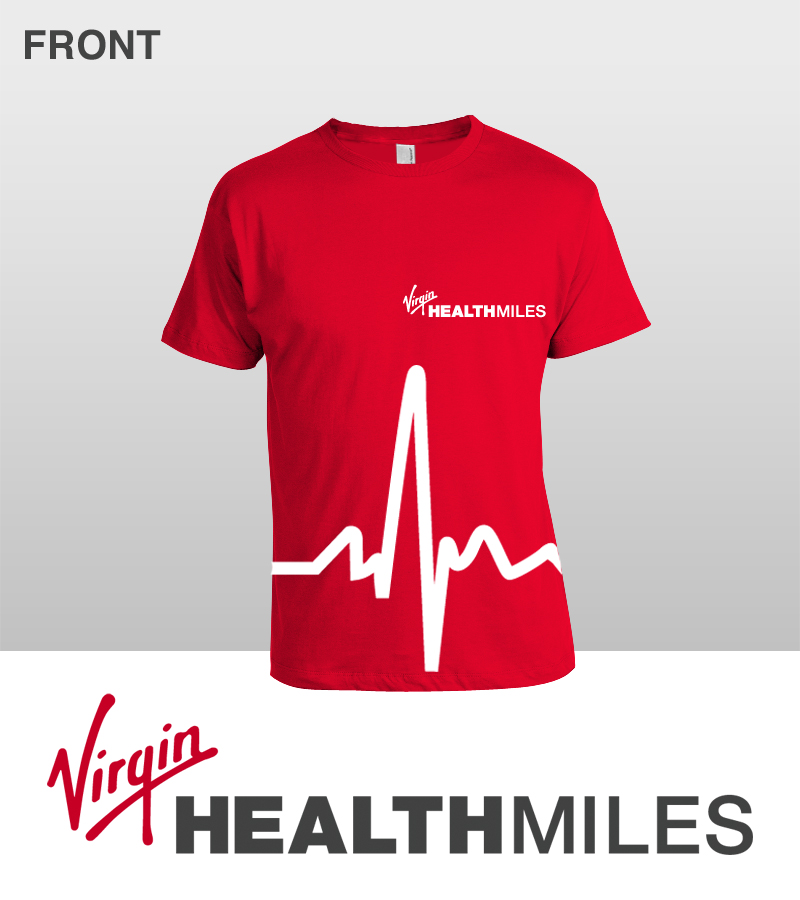 Design de T-shirt par lukedavies pour Virgin HealthMiles | Design #1036754