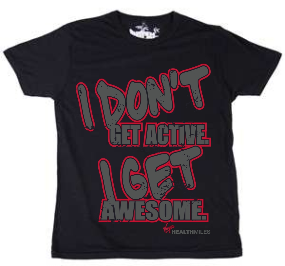 T-shirt Design by darrearl for Virgin HealthMiles | Design #1080103