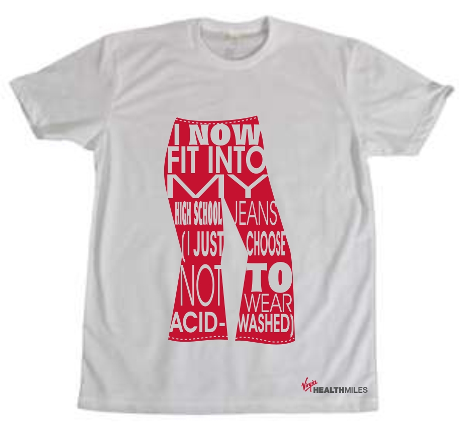 T-shirt Design by darrearl for Virgin HealthMiles | Design #1081331
