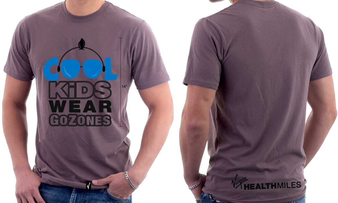 Diseño de Camiseta por mCKhoy para Virgin HealthMiles | Diseño #1066709