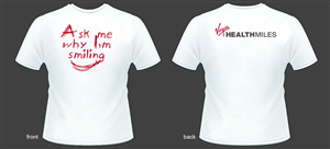 Design de T-shirt par blacki pour Virgin HealthMiles | Design : #1069228