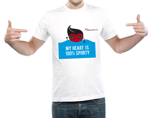 T-shirt Design by Matteorai for Virgin HealthMiles | Design: #1078376