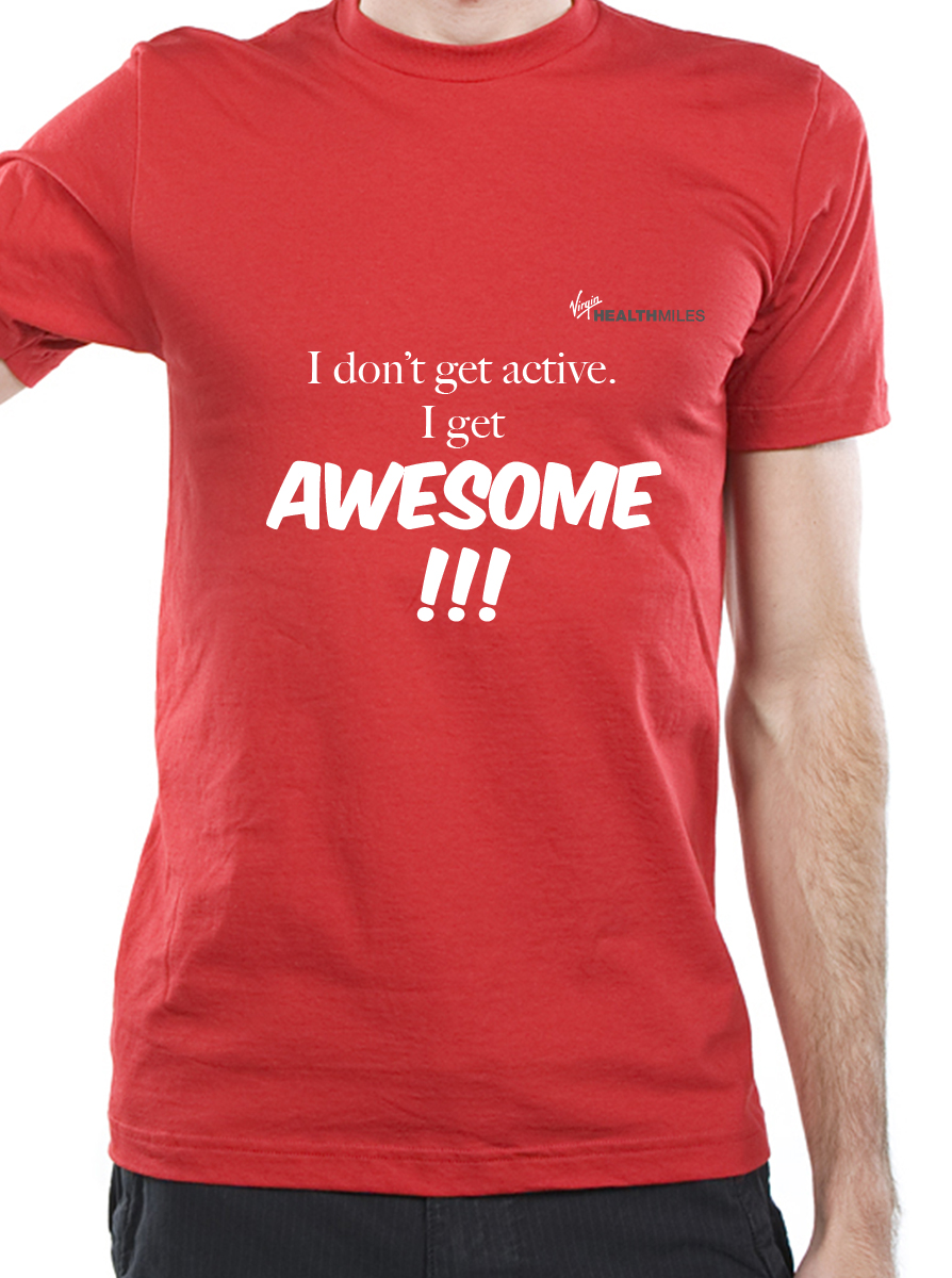 T-shirt Design by Matteorai for Virgin HealthMiles | Design #1078397