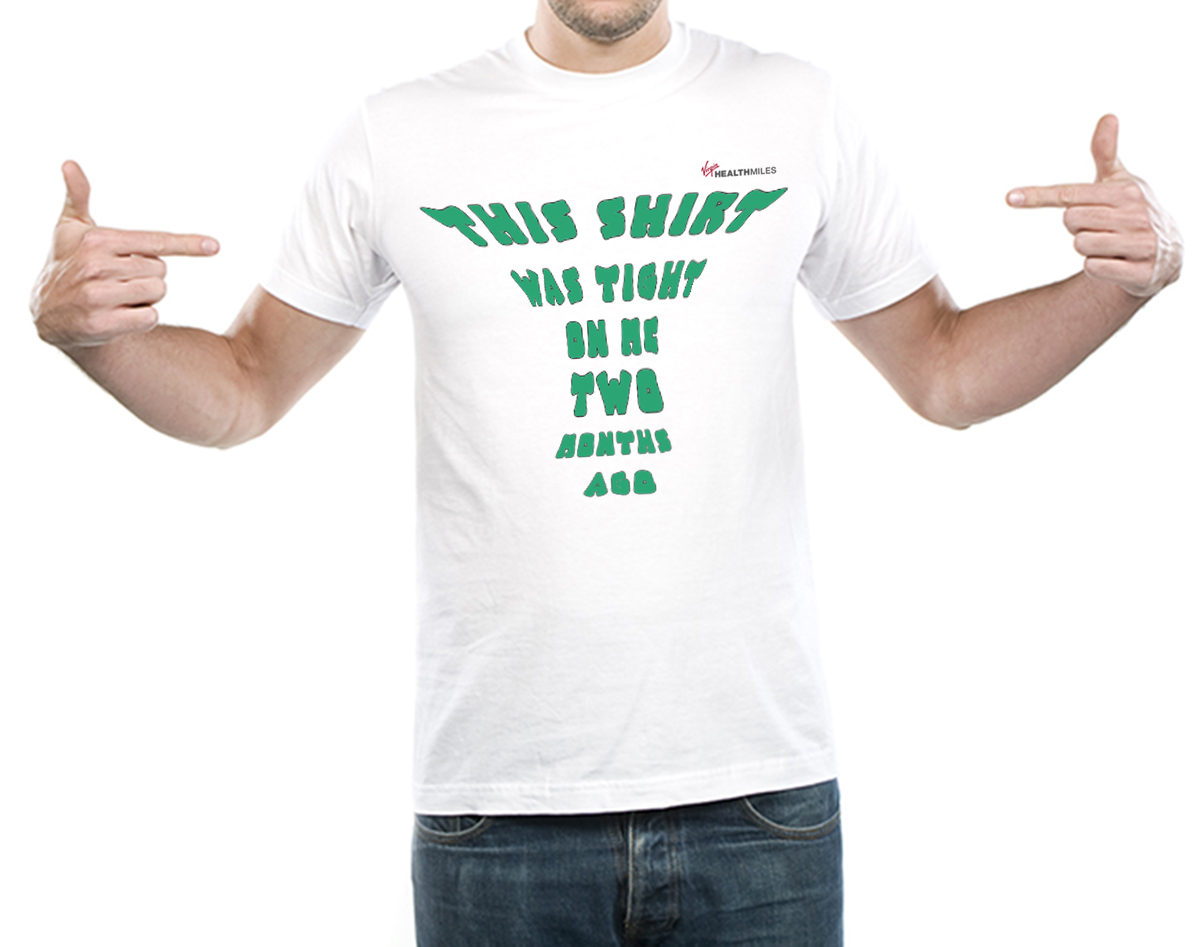 Design de T-shirt par Matteorai pour Virgin HealthMiles | Design #1078488