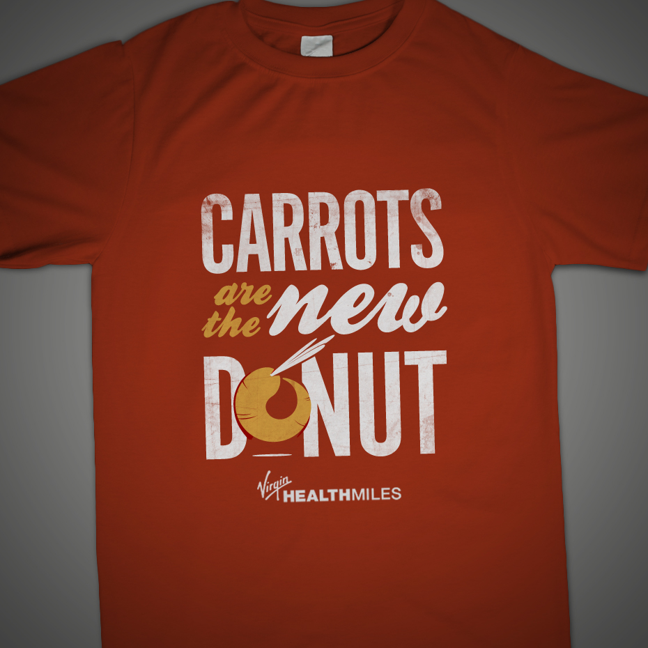 T-shirt Design by olvanita for Virgin HealthMiles | Design #1063319
