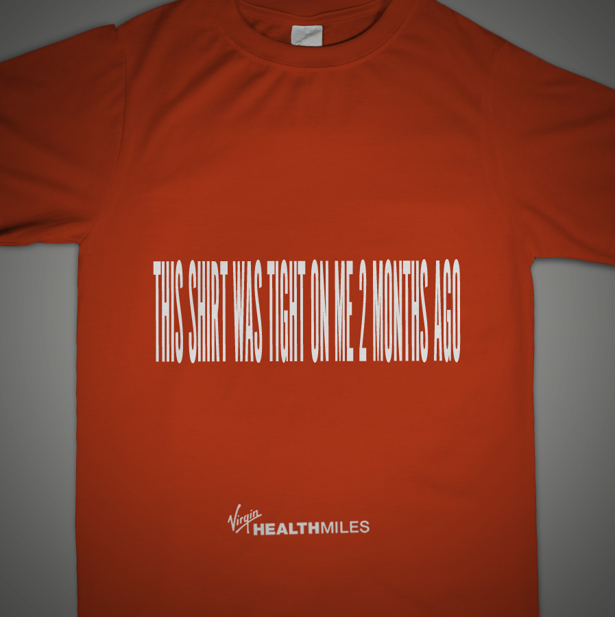 Design de T-shirt par olvanita pour Virgin HealthMiles | Design #1064691