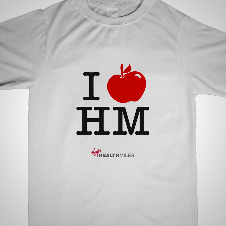 T-shirt Design by olvanita for Virgin HealthMiles | Design #1064693