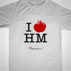 T-shirt Design by olvanita for Virgin HealthMiles | Design: #1064693